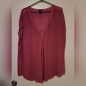 Torrid dusty rose sleeveless size 1 top dark